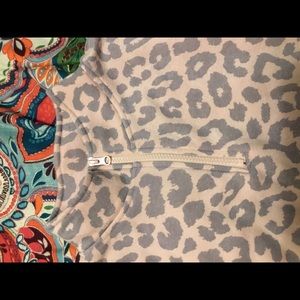 Animal print sweater